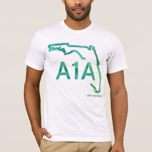A1Aフロリダの景色のハイウェー Tシャツ