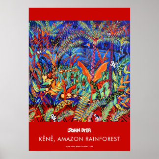 A2ポスター:John Dyer。トライバル体アート ポスター
