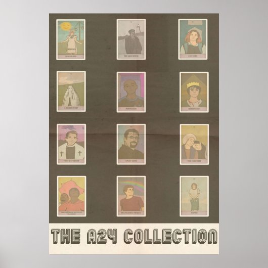 A24フィルムタロットデザインコレクション ポスター (正面)