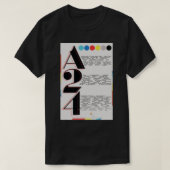 A24 Film Poster Poster Tシャツ (デザイン正面)