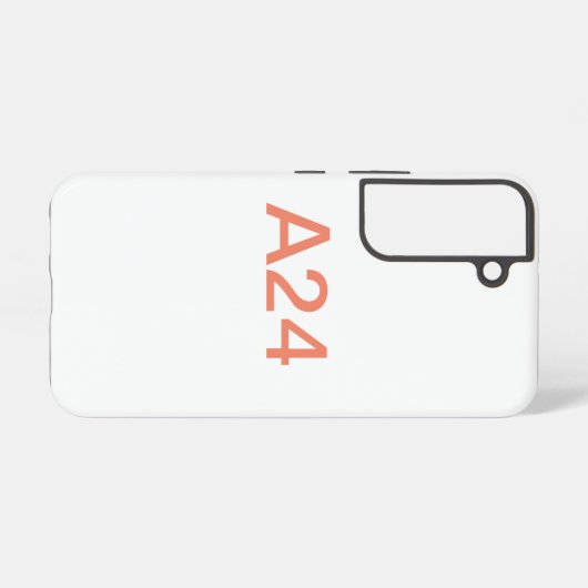A24 SAMSUNG GALAXYケース (裏面横)