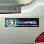 a2Dproductionのバンパーステッカー バンパーステッカー (車上)