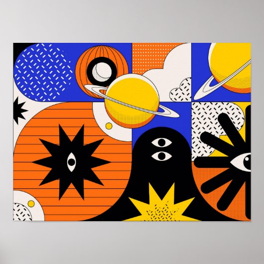 A3バウハウスアートポスター2 ポスター (正面)