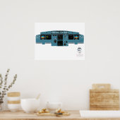 A320前面パネルポスター ポスター (キッチン)