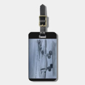 A330着陸の荷物のラベル ラゲッジタグ (正面縦)