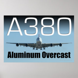 A380アルミの上がりポスター ポスター