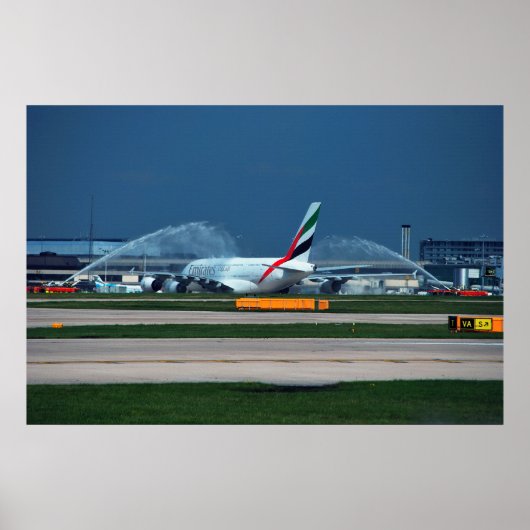 A380マンチェスター ポスター (正面)