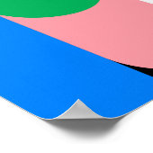 A3 Bauhaus Art Poster 3 ポスター (角)