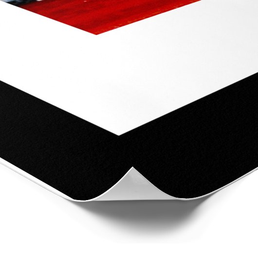 a4マラードLNER ポスター (角)