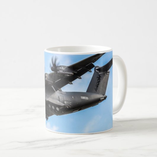 A400M航空機 コーヒーマグカップ (正面右)