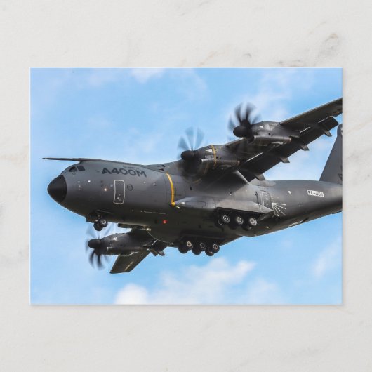 A400M航空機 ポストカード (正面)