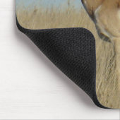 A46 Pronghornのカモシカ マウスパッド (コーナー)