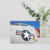 A4 Skyhawkクローズアップ ポストカード (スタンド正面)