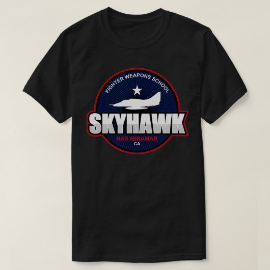 A4 Skyhawk  Tシャツ (デザイン正面)