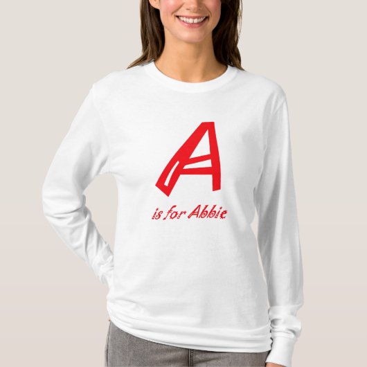 A4Abbie Tシャツ (正面)