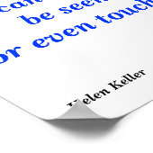 A61「感じハート付き」ポスター ポスター (角)