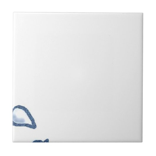 A6 -デルフトのバスケットの壁のタイル- A6 タイル (正面)