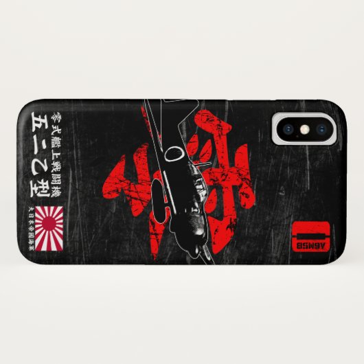 A6Mゼロ Case-Mate iPhoneケース (裏面(横))