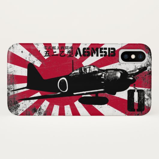 A6Mゼロ Case-Mate iPhoneケース (裏面(横))