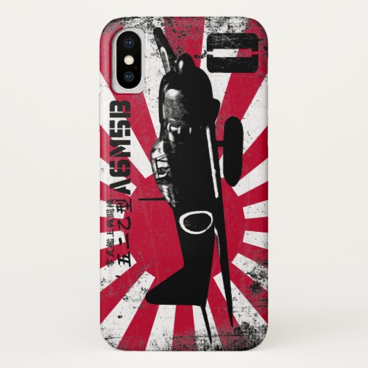A6Mゼロ Case-Mate iPhoneケース (裏面)