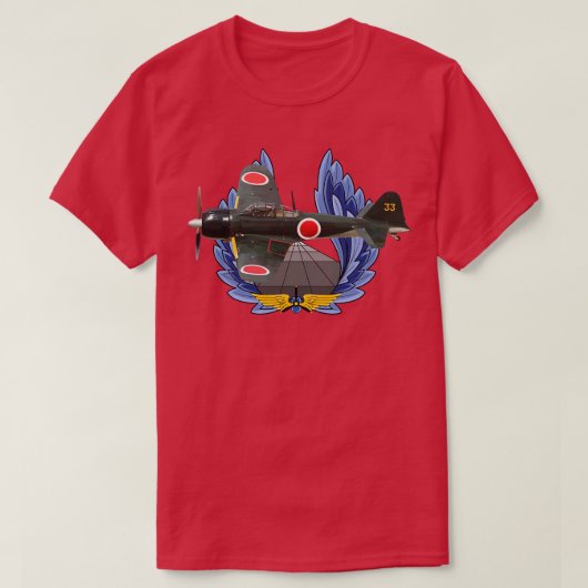A6Mゼロ Tシャツ (デザイン正面)