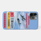 A6M三菱「ゼロ」戦闘機 Case-Mate iPhoneケース (裏面(横))