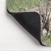 A7ベビーのPronghornカモシカ マウスパッド (コーナー)