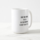 A.おもしろいで朝にやること コーヒーマグカップ (正面右)