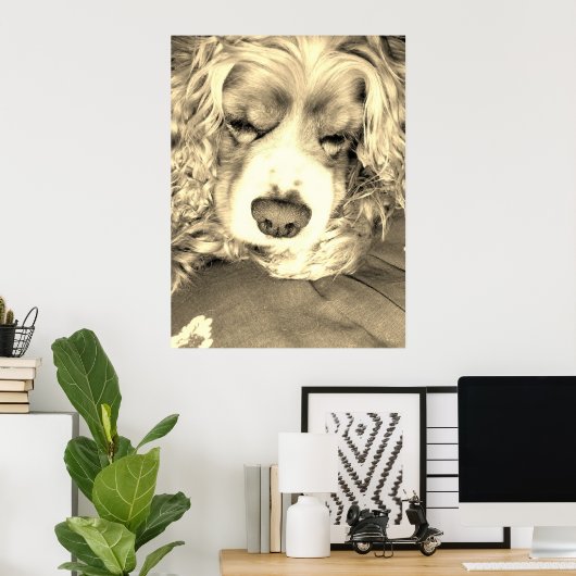 A.ちょっと待って ポスター (ホームオフィス)