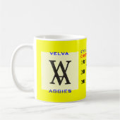 「A」のフットボール、チャンピオンを…スキャンして下さい、 スキャンして下さい、示 コーヒーマグカップ (左)