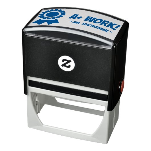 「A+の仕事！」 表彰ゴム印 セルフインキングスタンプ (商品)