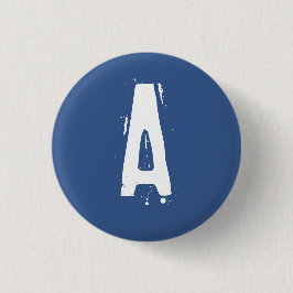 "A"アルファベット収集可能(#2) 缶バッジ