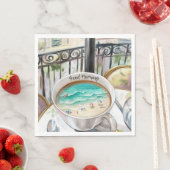 A.カップの朝 スタンダードランチョンナプキン (インサイチュ)