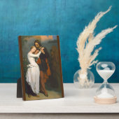 A.シェファーの庭のファウスト&マルグエライト フォトプラーク (側面)