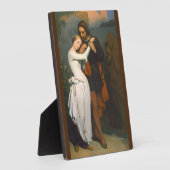 A.シェファーの庭のファウスト&マルグエライト フォトプラーク (側面)