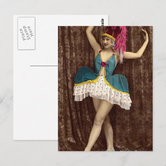 A.スカート ポストカード (正面/裏面)