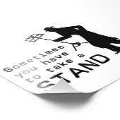 A.スタンドに立つ フォトプリント            (角)