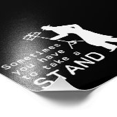 A.スタンドに立つ フォトプリント            (角)