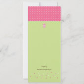 A.スタンドのカップケーキ 招待状 (裏面)