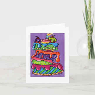 A.ダリーオリジナル誕生日カー空白のド カード