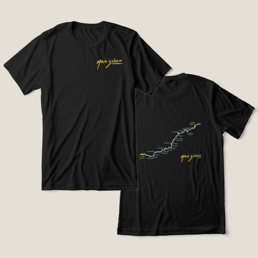 A トライブレンドTシャツ (デザイン正面&裏面)