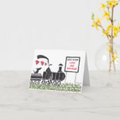 A.バレンタインのカード カード (黄色い花)