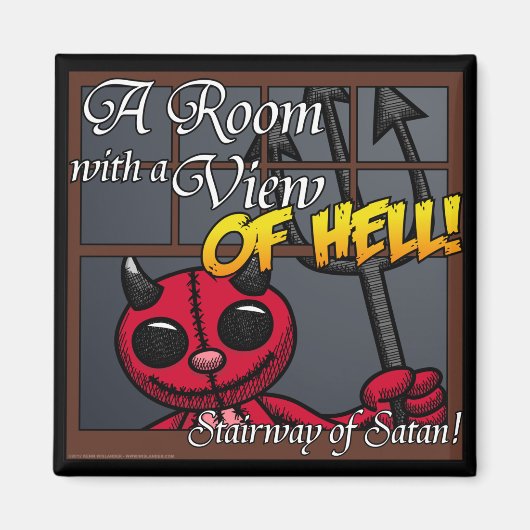 A.ビューマグネット付きの部屋 マグネット (正面)