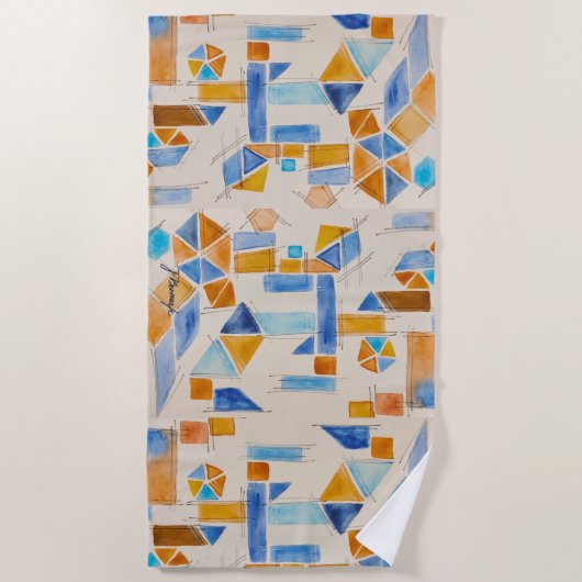 Â ビーチタオル (正面)