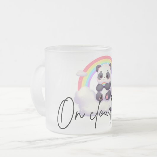 A フロストグラスマグカップ (正面左)