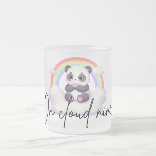 A フロストグラスマグカップ (中央)