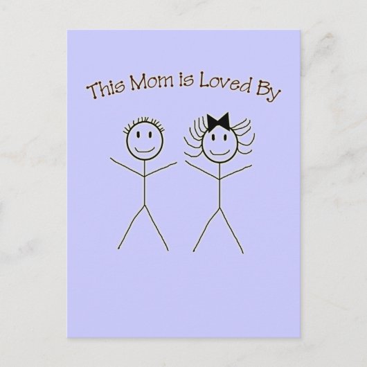 A.ママ用のはがき ポストカード (正面)