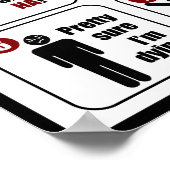 A -モダン更新 – 痛み表ポスター ポスター (角)