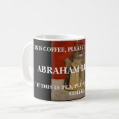 A.リンカーンFUNNYのの引用文-マグ コーヒーマグカップ (正面左)