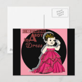 A.ワンピースを着た少年 ポストカード (正面/裏面)